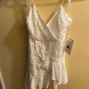 Brand New Hello Molly White Lace Dress